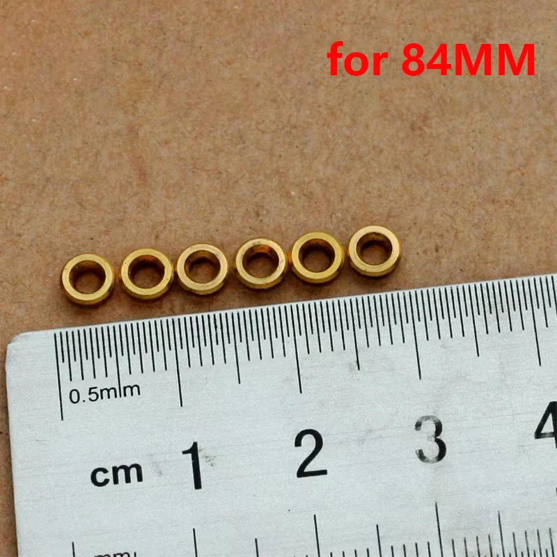 Messerteil: Messing-Schraubenmutter-Nietkappe für 58MM / 65MM / 91MM / 84MM / 111MM Victorinox Schweizer Taschenmesser Huntsman Handyman Ranger – Detail 3