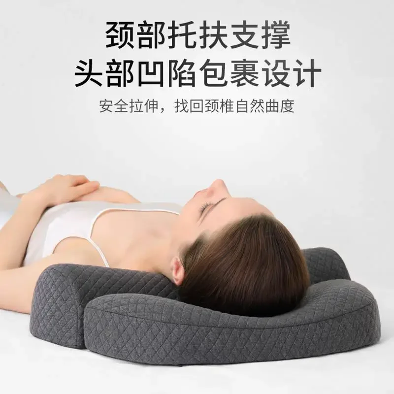 

Orthopedic Neck Pillow Space Memory Foam Pillow Support Shoulder Pillow Release Cervical Vertebra Pain Slow Rebound