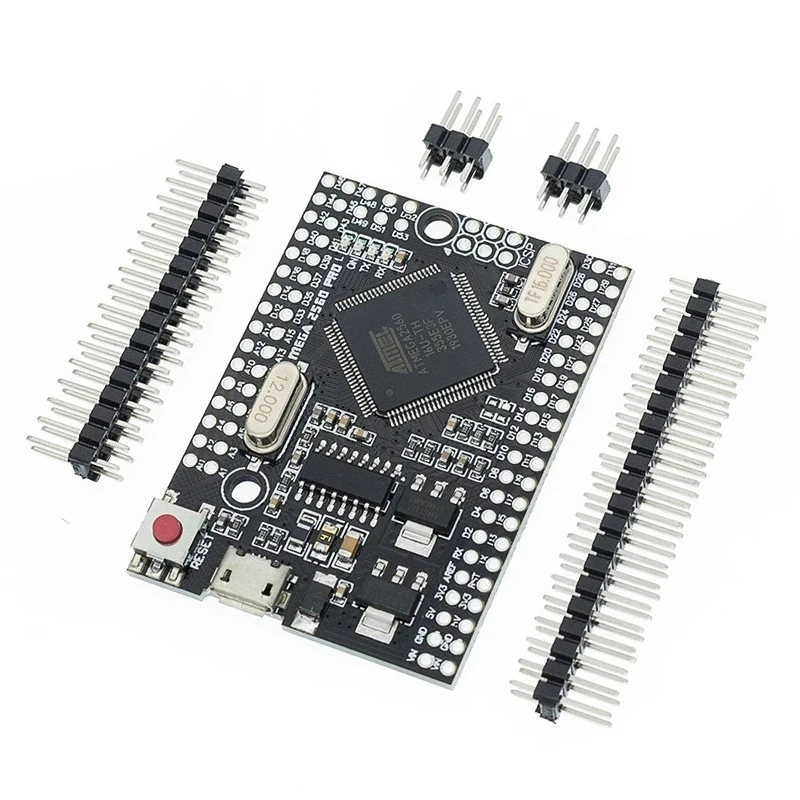 ATmega2560-16AU Mega2560 Mega 2560 PRO MINI 5V (Embed) CH340G MICRO TYPE-C With Male Pinheaders Compatible For Arduino Mega
