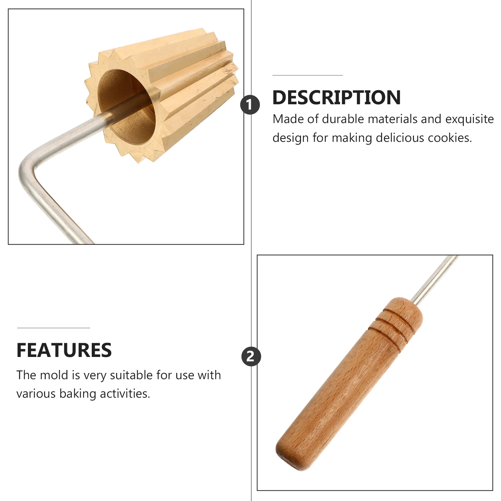 

Mini Golden Cup Pancake Mold For Baking Kitchen Supplies Frying Tools Egg Tart Mold Nyonya Cuisine Baking Mould Deep Fried Snack