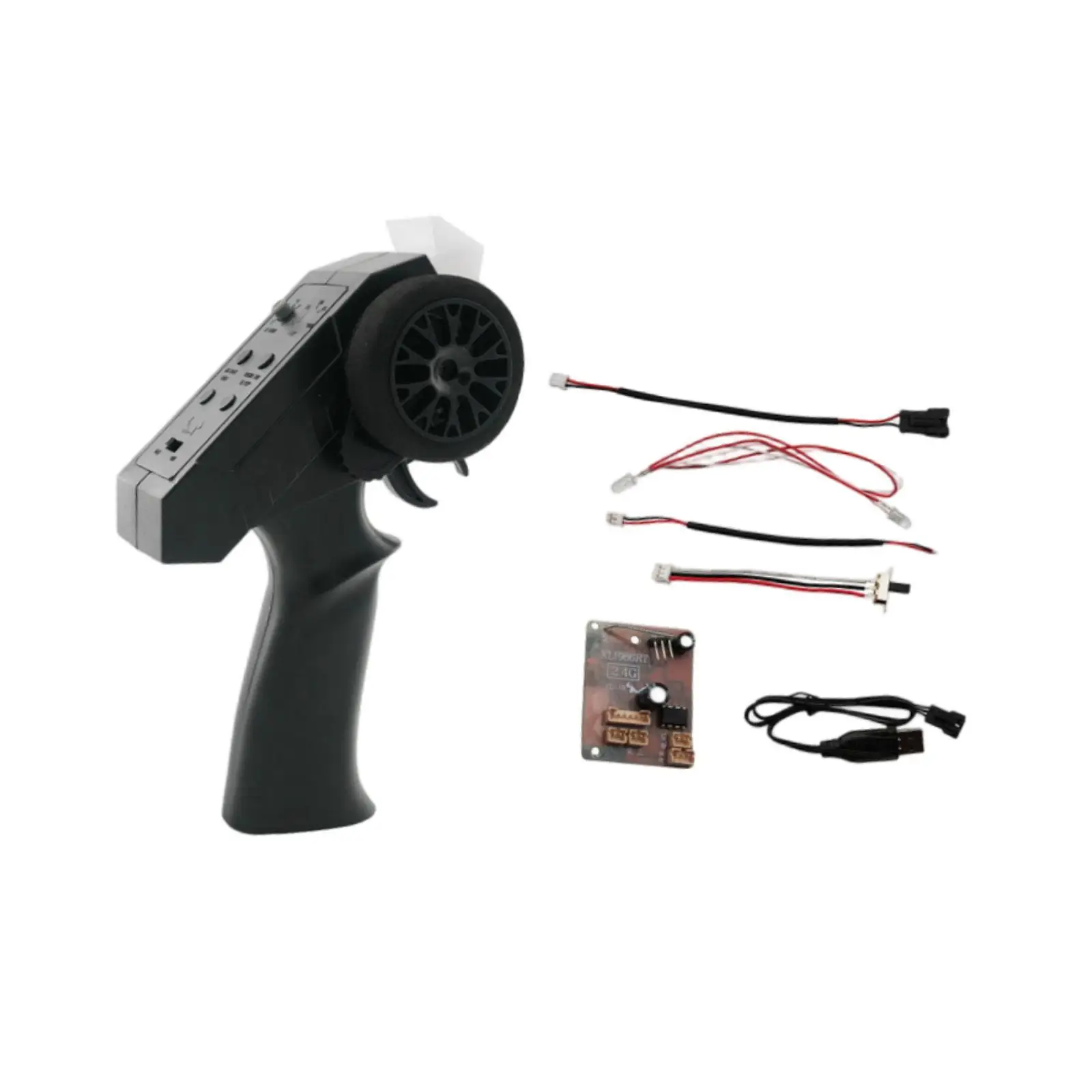 RC Car Remote Controller Sturdy Easy to Install with Charging Cable Upgrade DIY Modify for MN78 MN90 MN82 MN99S B16 B24 B36