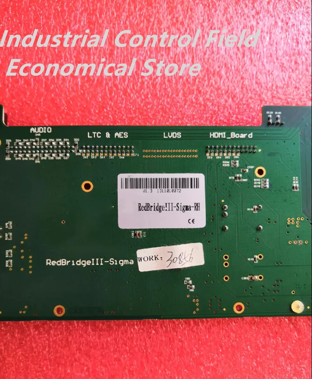 RedBridge III-sigma-RH  Image acquisition caption card