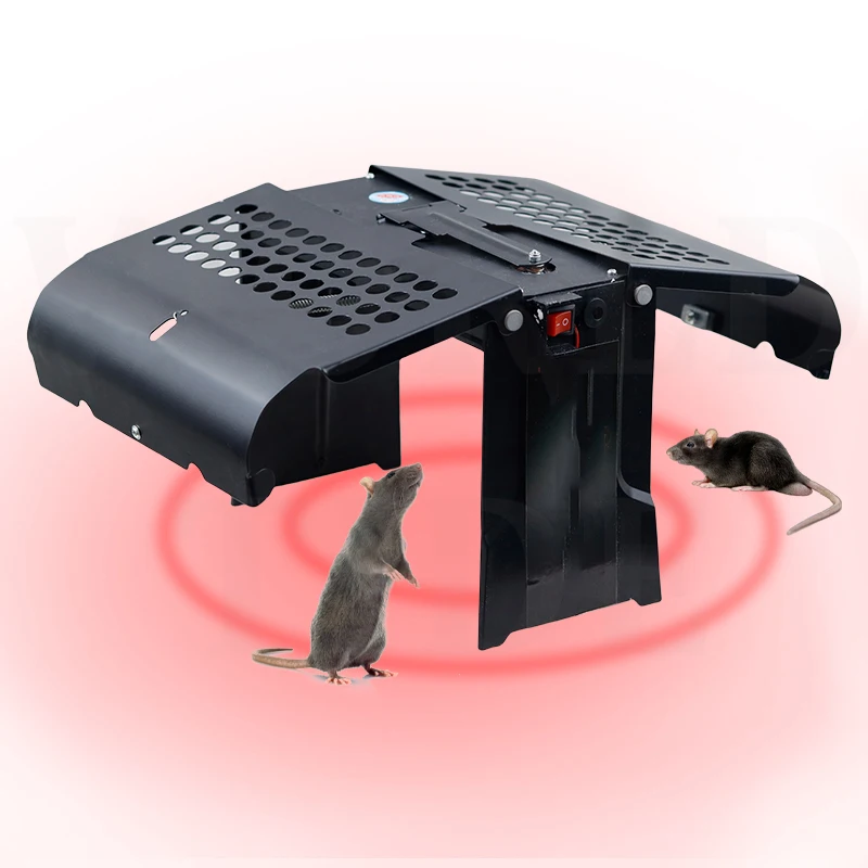 Infrared Smart Mouse Trap Automatic Continuous Capture Humane Pest Control, Home Cage Automatic Mousetrap