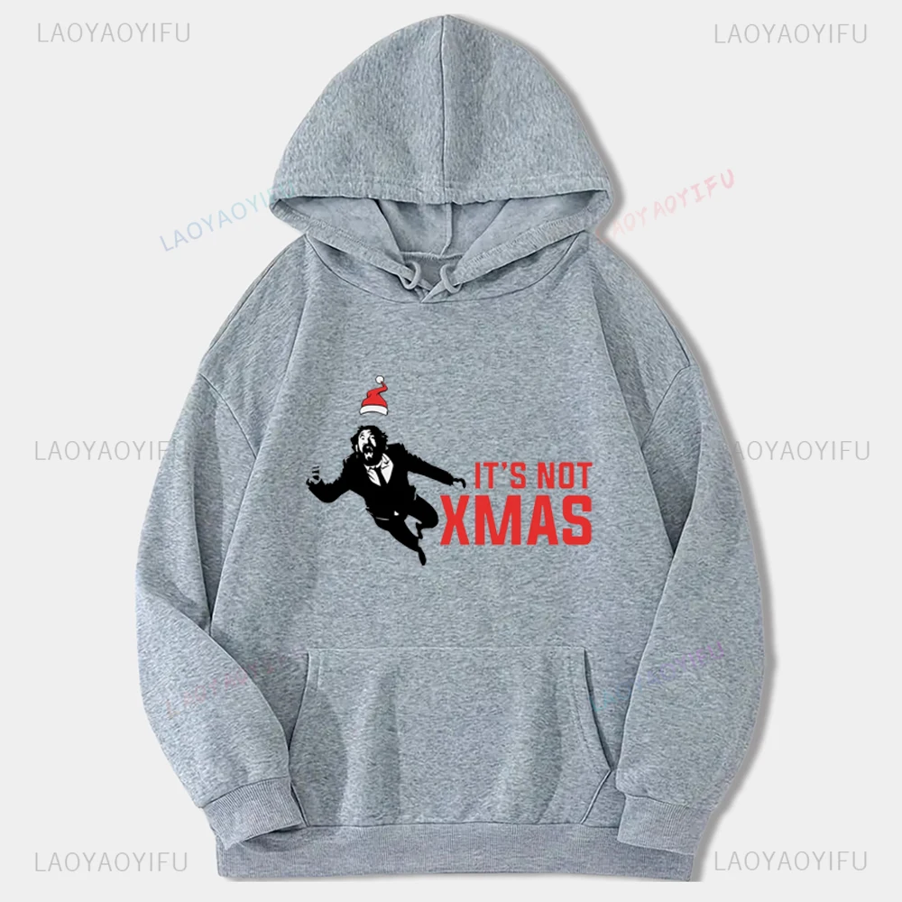 Die Hard Movie Classic Hoodies Christmas 1988 Bruce Willis Sweatshirt Vintage 90s Nostalgia Streetwear Autumn winter Pullovers