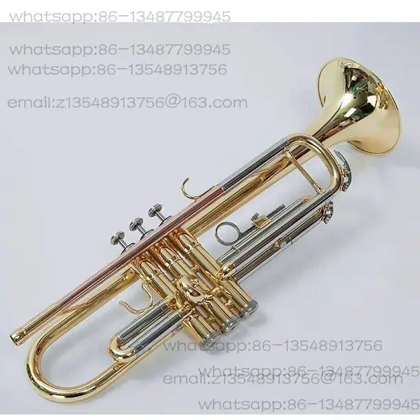 Lark Trumpet Musical Instrument B-flat Beginner Grade Professional Grade Band Student School Trumpet Wind Instrument