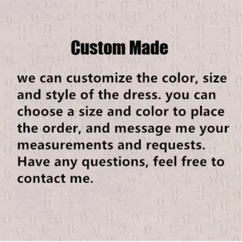 Special Customized Link For Dress