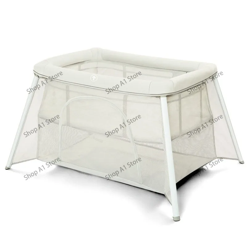 Lightweight Travel Playard, Portable Playpen for Babies and Toddlers, Snap-Open/Compact Fold Design, - NEW