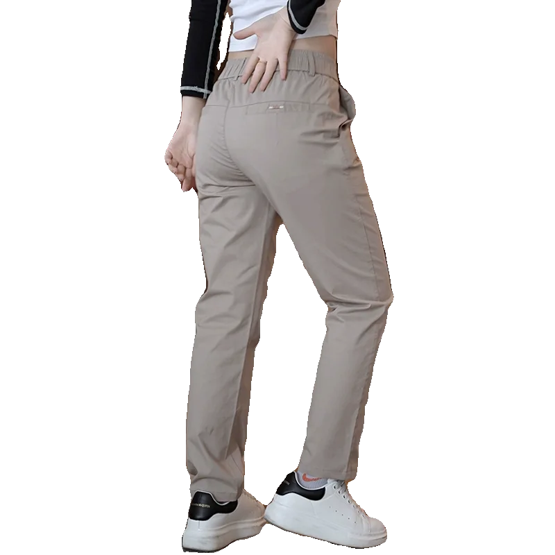 

Spring Summer Elastic Waist Casual Pants Slim Straight Trend Sports Pants Jogging Pants Men Gym Trousers Men Sweatpants