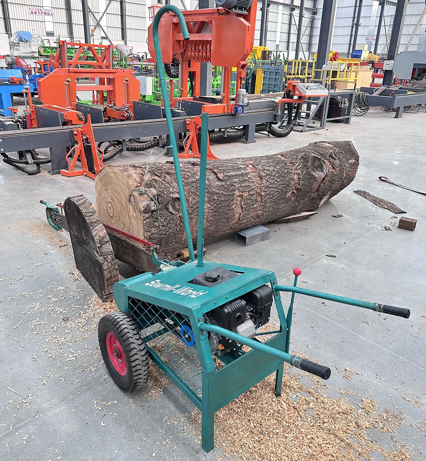 【ساخن】سجل خشبي هيدروليكي كهربائي عالي الكفاءة مع هيكل متين للاستخدام الثقيل #5