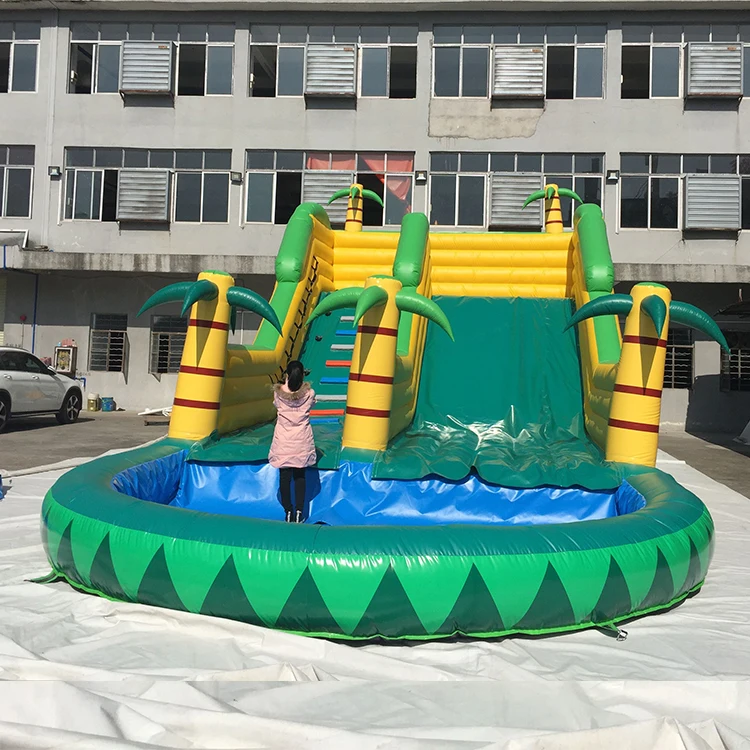 في الهواء الطلق كبير الصين طفل الصناعية نفخ المياه الشريحة للطفل #2