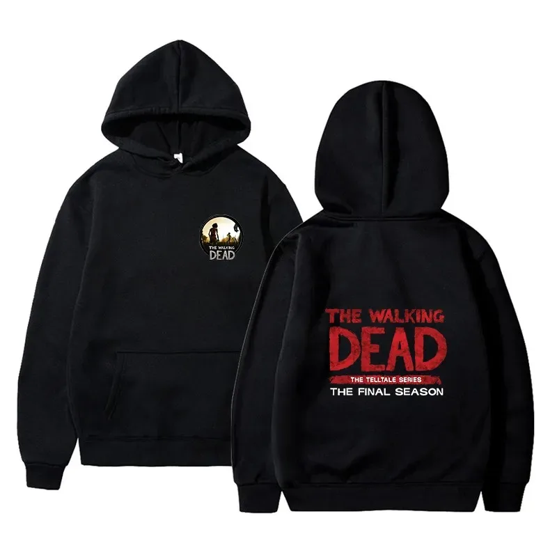 2023 The Walking Dead Hoodies Men Women  Fashion Casual Harajuku Hoody Pullovers Unisex Hip Hop Oversized Sweatshirt Tops