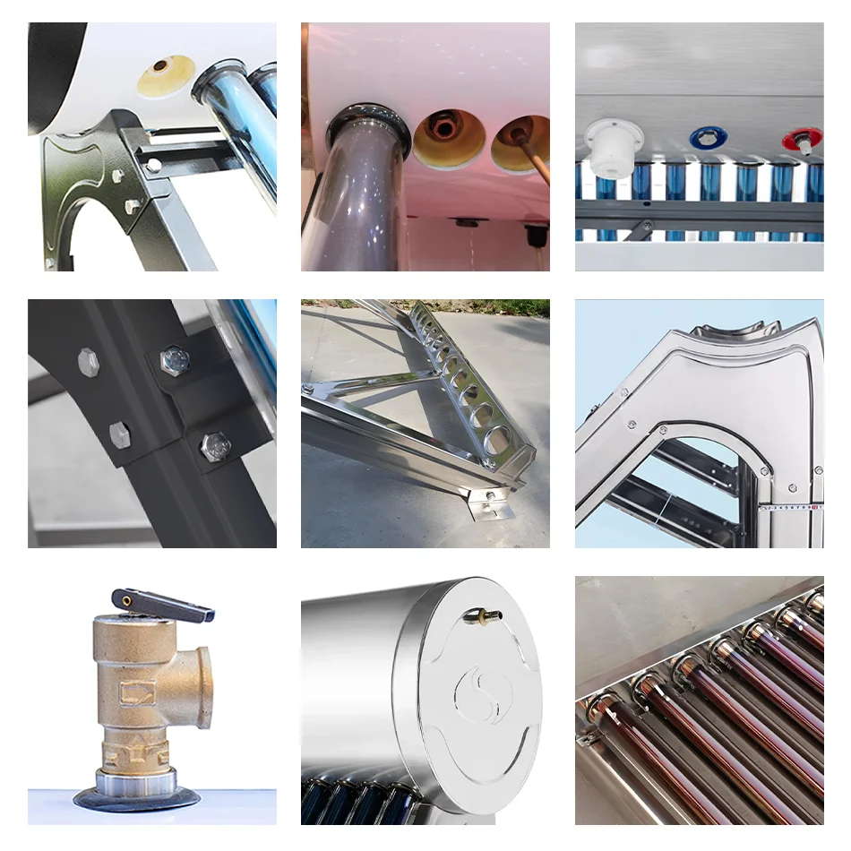 vProjects Calentador Solar Commercial Hot Water Pressurized Solar Water Heater Large-scale view 3