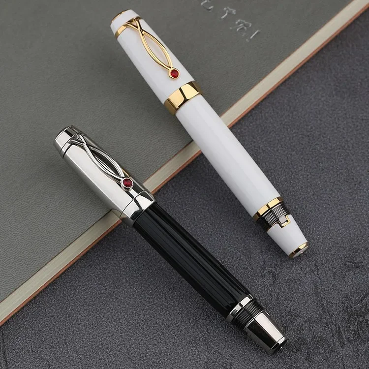MAJOHN X1 Resin Retractable Fountain Pen EF Nib for Men Women Student Office Business Present Handwriting Pen