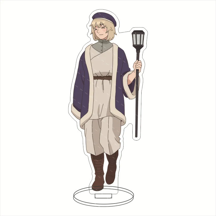 Figura de acrílico de Marcille Delicious in Dungeon, soporte de 16cm, estatua de Leos, ayuda a falsen, Simaluhir, adornos coleccionables, juguetes para niños