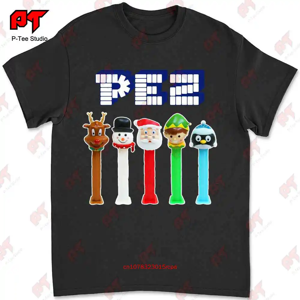 Pez Candies Christmas Pez Dispensers T-shirt CQLI