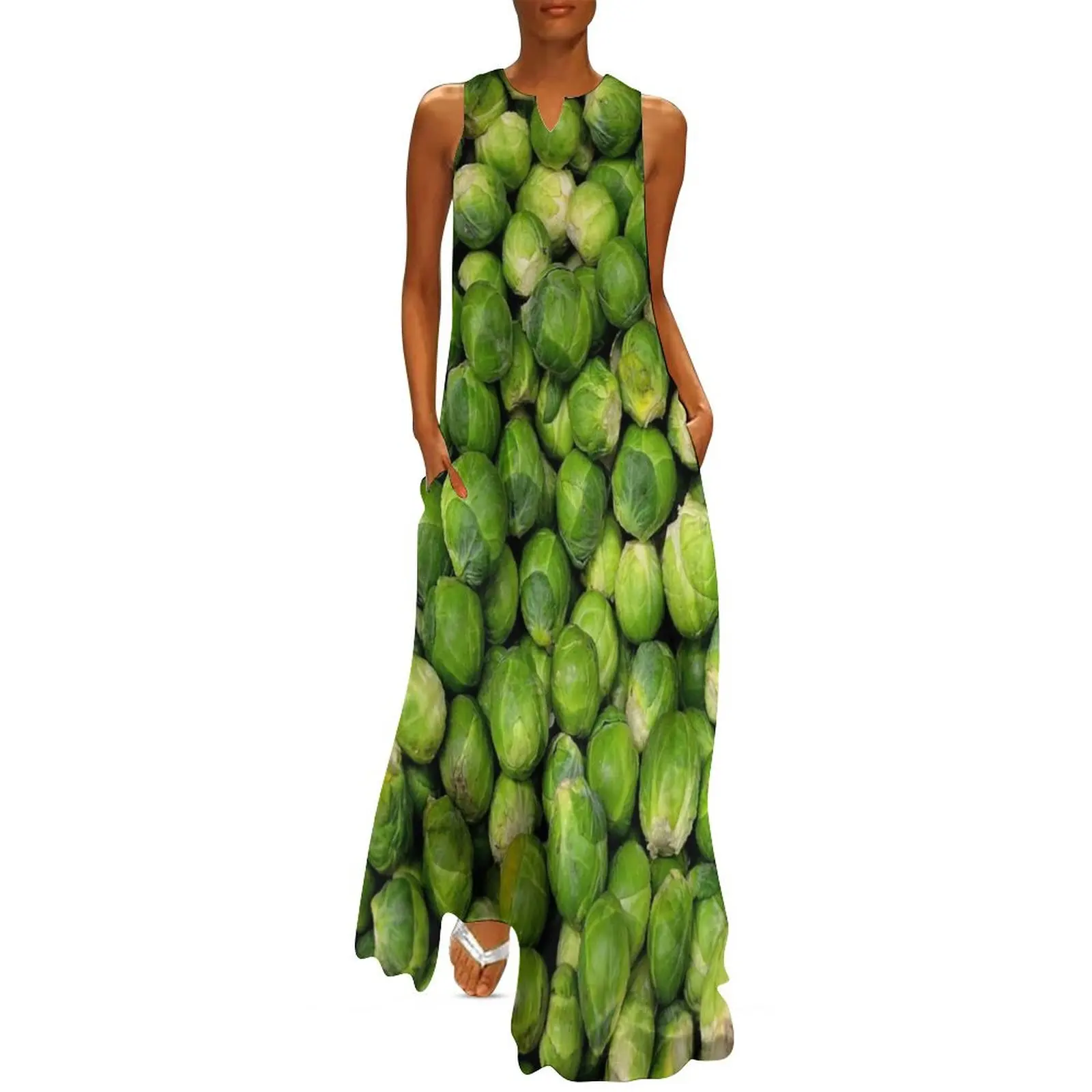 YUK! Brussels Sprouts - Yes Brussel Cabbage Dress, Mini Skirt & Tee Long Dress dress for woman Aesthetic clothing