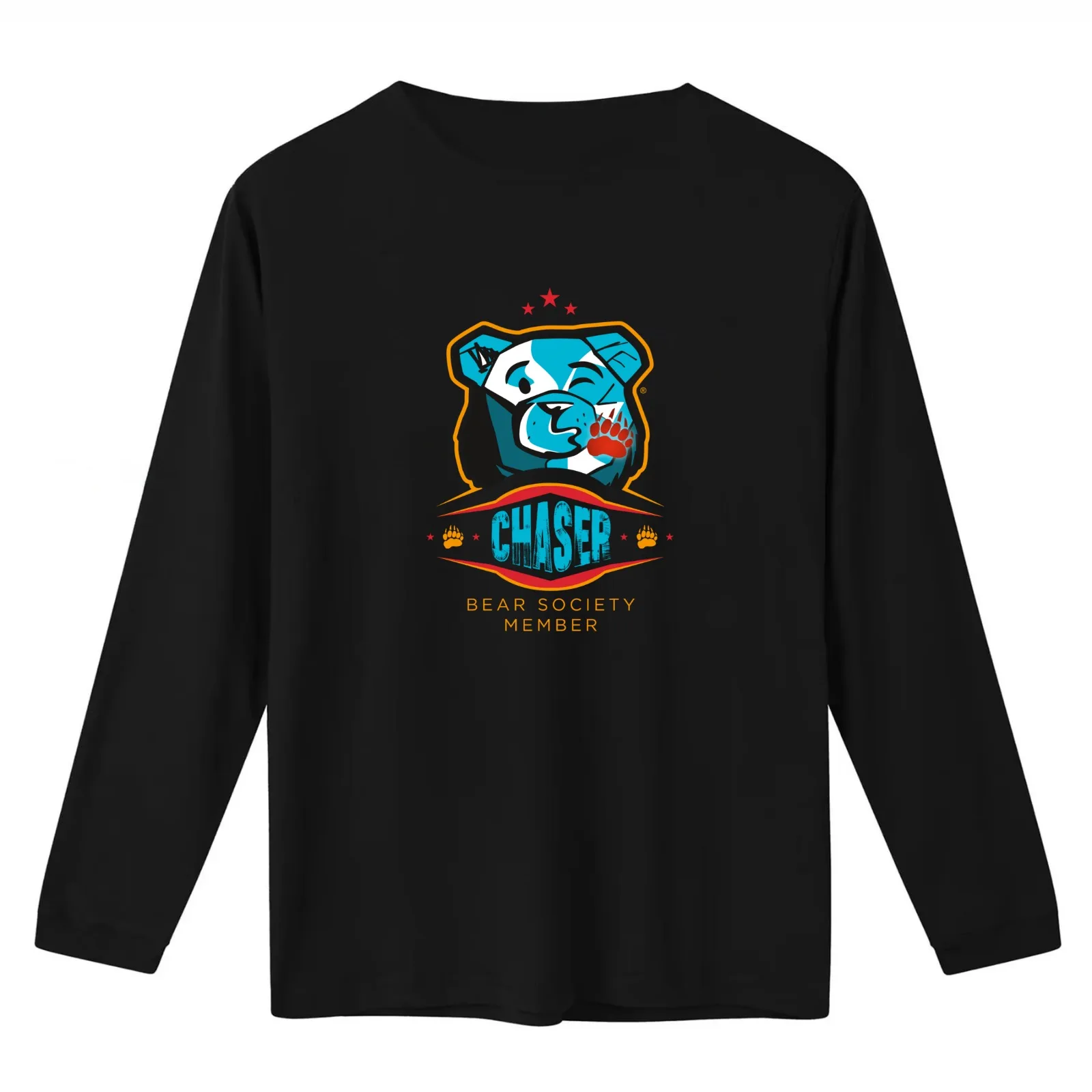 ROBUST BEAR SOCIETY 13 CHASER T-Shirt Summer Casual Cotton Tee Oversized Streetwear Tops Vintage Graphic Print 100% Cotton
