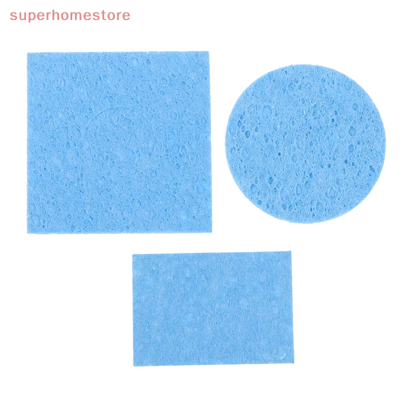 10pcs Soldering Sponge For BGA Soldering Iron Tip Cleaning Welding Head Cleaner Tools