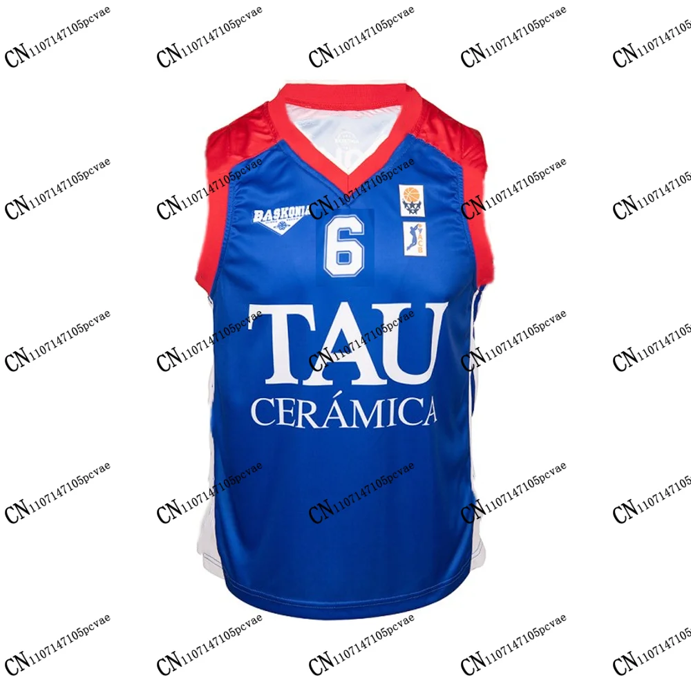 Baskonia SCOLA Retro Classics TAU 2026–27 New Arrivals Basketball Jersey 25 Años 1ª 3D-printed T-shirt ACB Spain Fans Top