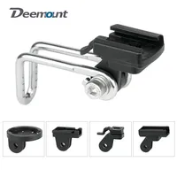 Bicycle Front Light Bracket Clamp Road Bike MTB Headlight Mount on Fork For Rocksbros/ CatEye/ XOSS/Gfitnix/Trerk