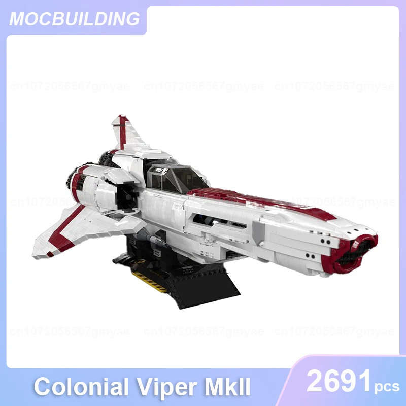 Colonial Viper MkII Model MOC Building Blocks DIY Assemble Bricks Space Display Educational Xmas Collection Toys Gifts 2691PCS