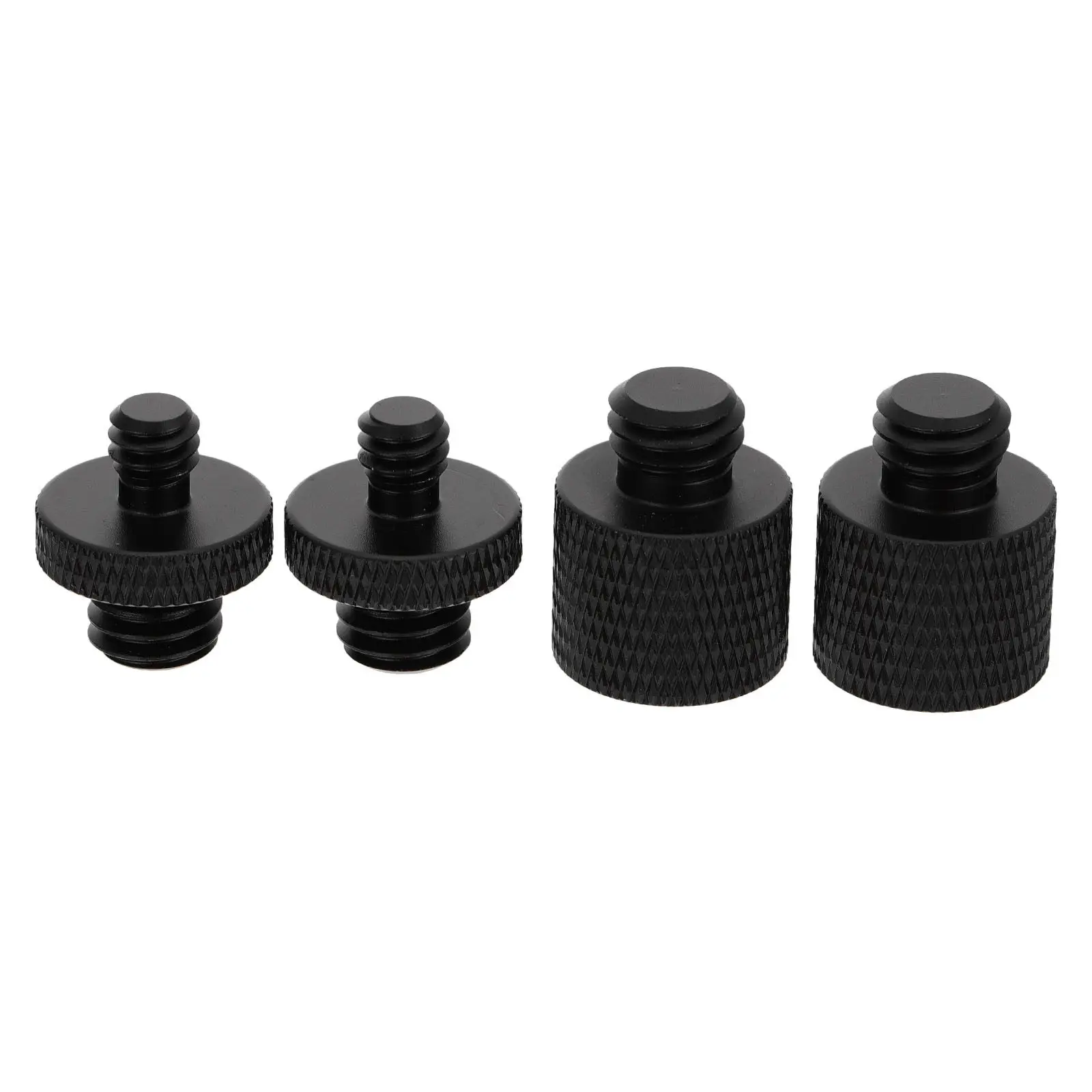 4Pcs Microphone Rack Screws Aluminum Alloy Durable Camera Bracket Bolts Precise Threaded Camera Accessories for Sturdy Stand Use