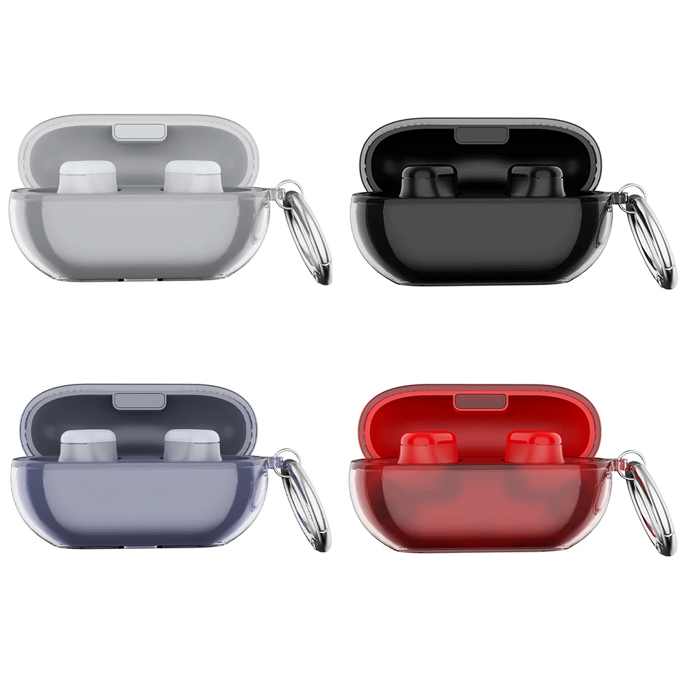 

Soft Protective Cover Shockproof Protective Case with Keyring Charging Case Skin Cover for Beats Solo Buds Wireless Earbuds