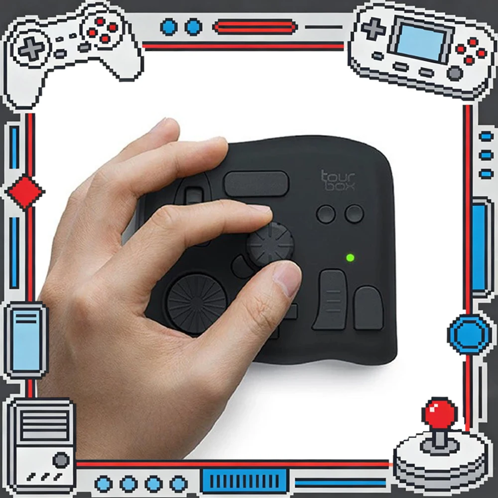 TourBox Neo Keyboard Used for design painting Accurate control Parameter control Keyboard Custom console mix colours