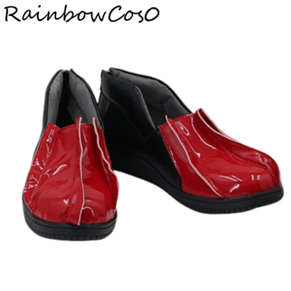 Jin Kamen Rider Jin Cosplay Shoes Boots Game Anime Party Halloween RainbowCos0 W4805