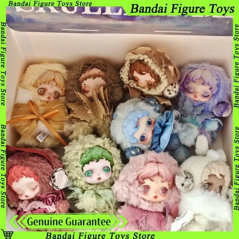 

Подлинная Skullpanda V2 L'Impressionnisme Series слепая коробка Skullpanda виниловая плюшевая кулон кукла Mystery Box коллекционная игрушка подарок для девочки