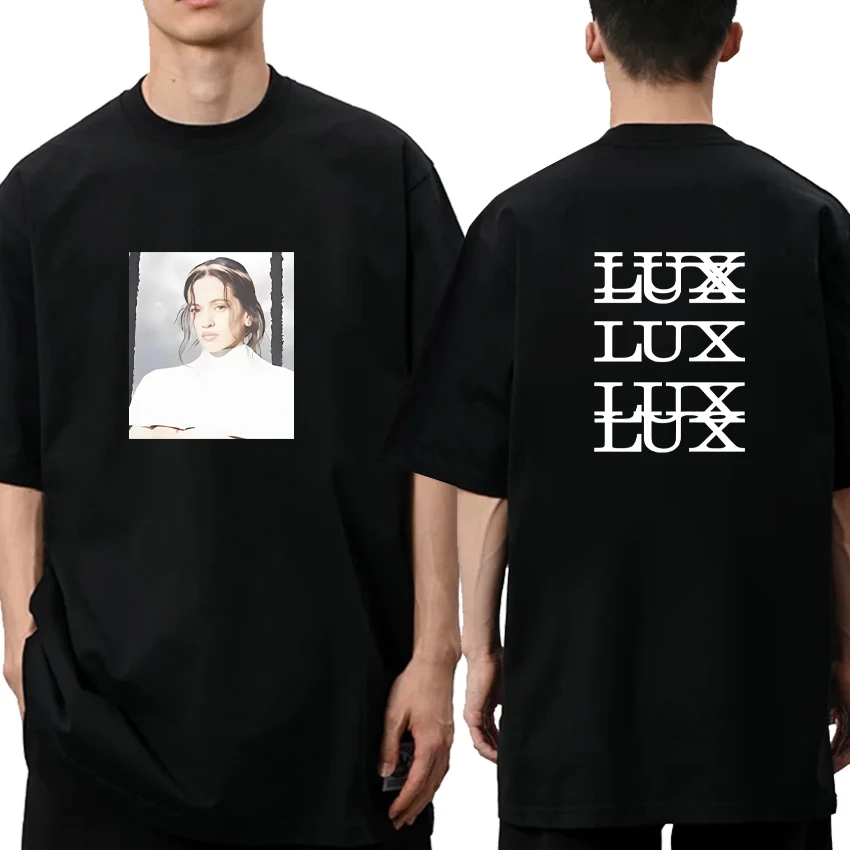 

Hot Sale Rosalia LUX 2026 T-shirt New Album Harajuku Graprhic Oversized Mens Women Short Sleeve Tee shirt Summer 100% Cotton Top