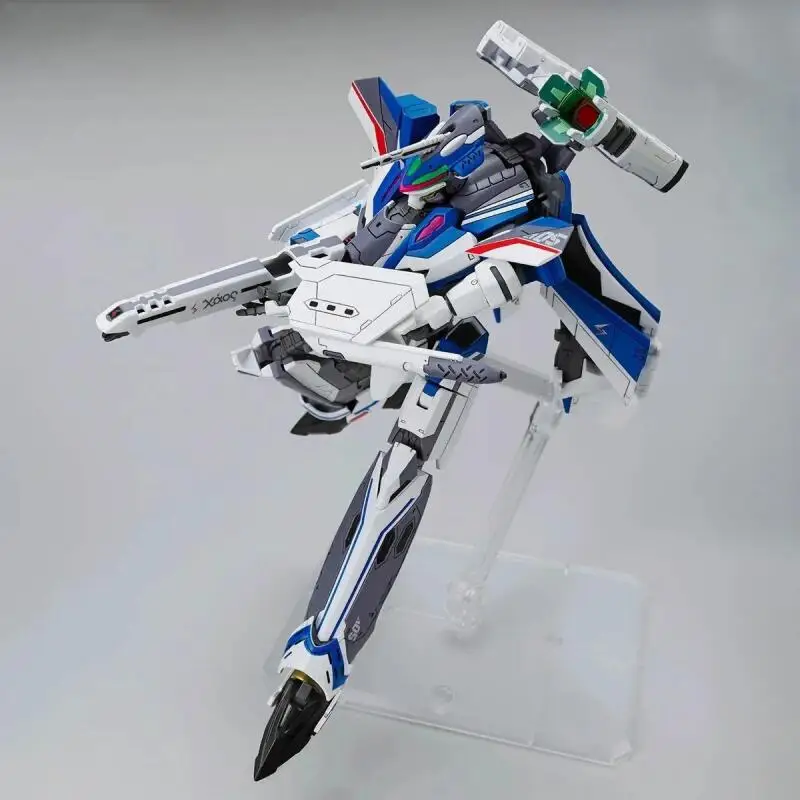Genuíno novo e fechado bandai banpresto macross delta hayate immelmann anime figuras de ação modelo decoração ornamentos