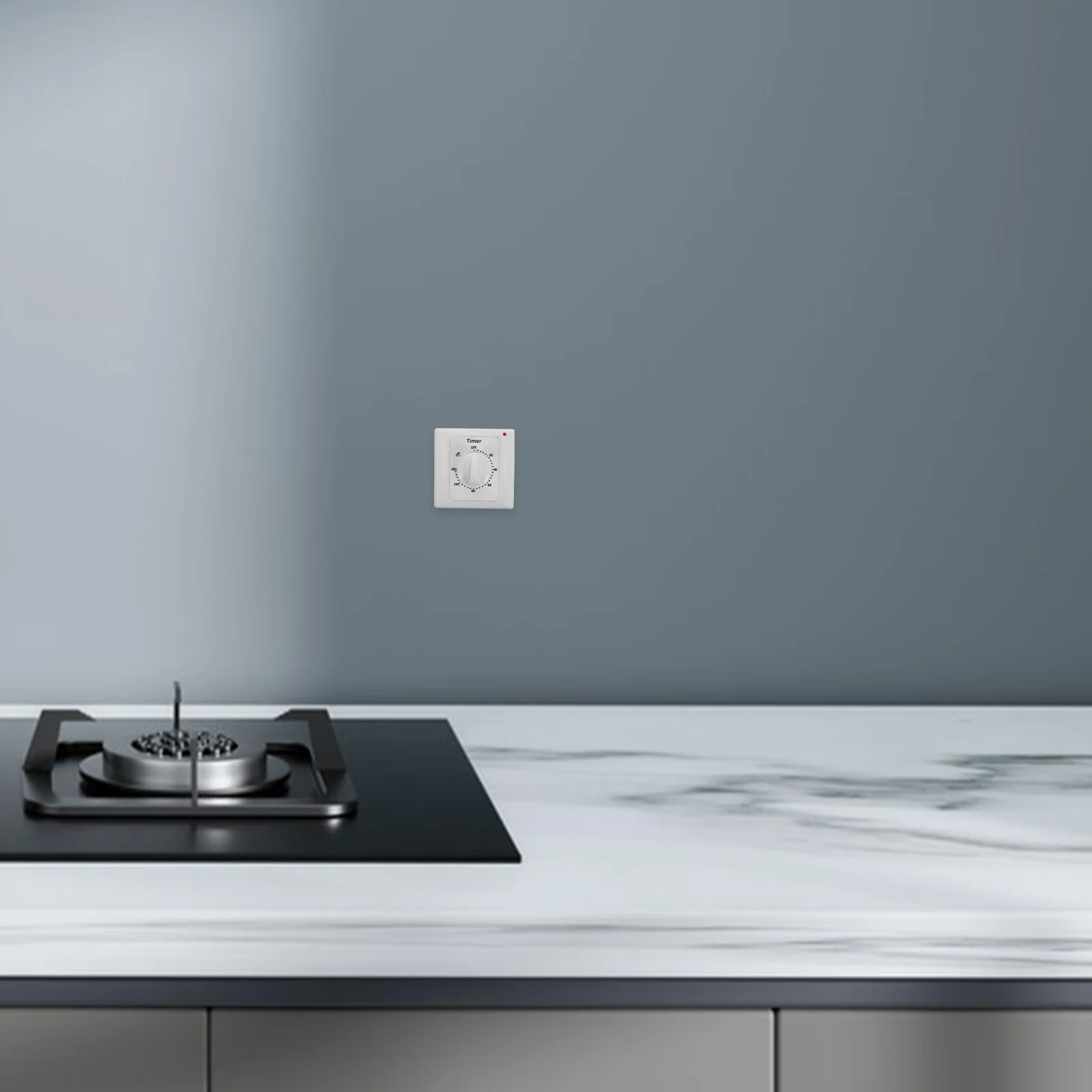 

Surface Mounted Timer Switch Mechanical Electric Countdown Wall Switch for Indoor Lights Bathroom Fan Electrical Outlet Timer