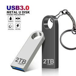 Metal Usb 3.0 Pen Drive 2TB Black Cle Usb Flash Drives 1TB High Speed TYPE-C Pendrive 512GB Memoria Usb Flash Disk Free Shipping