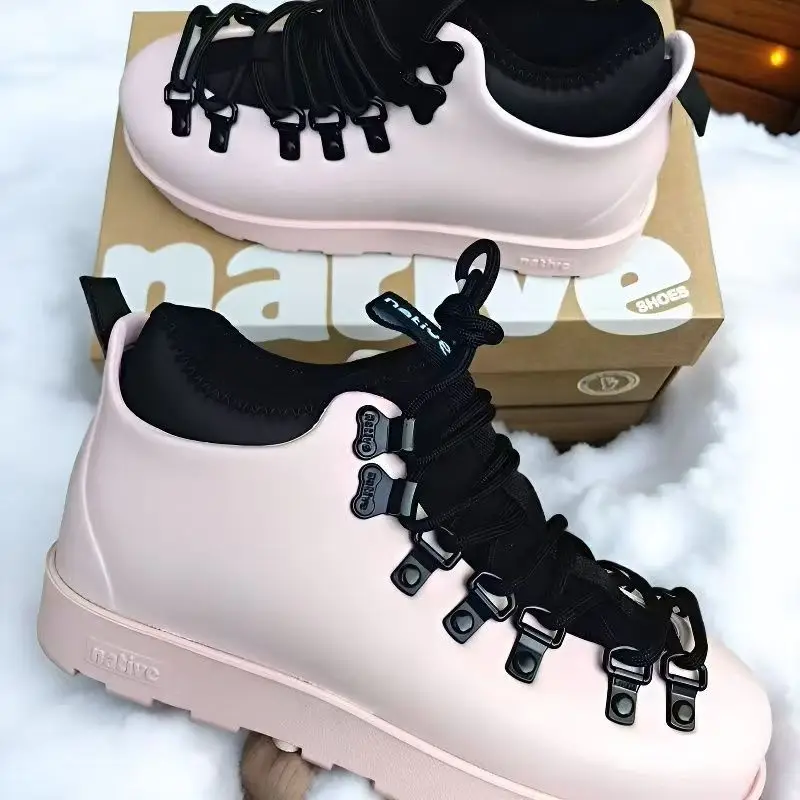 Professional Hiking Shoes Men's Luxury Designer Winter Hiking Sneakers Women's Leather Outdoor Sports Work Men's Shoes