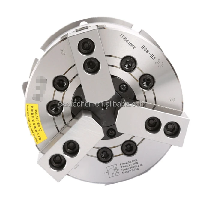 

2 Jaw 3 Jaw Hollow Vertical Chuck Hydraulic Pneumatic Chuck VH-204
