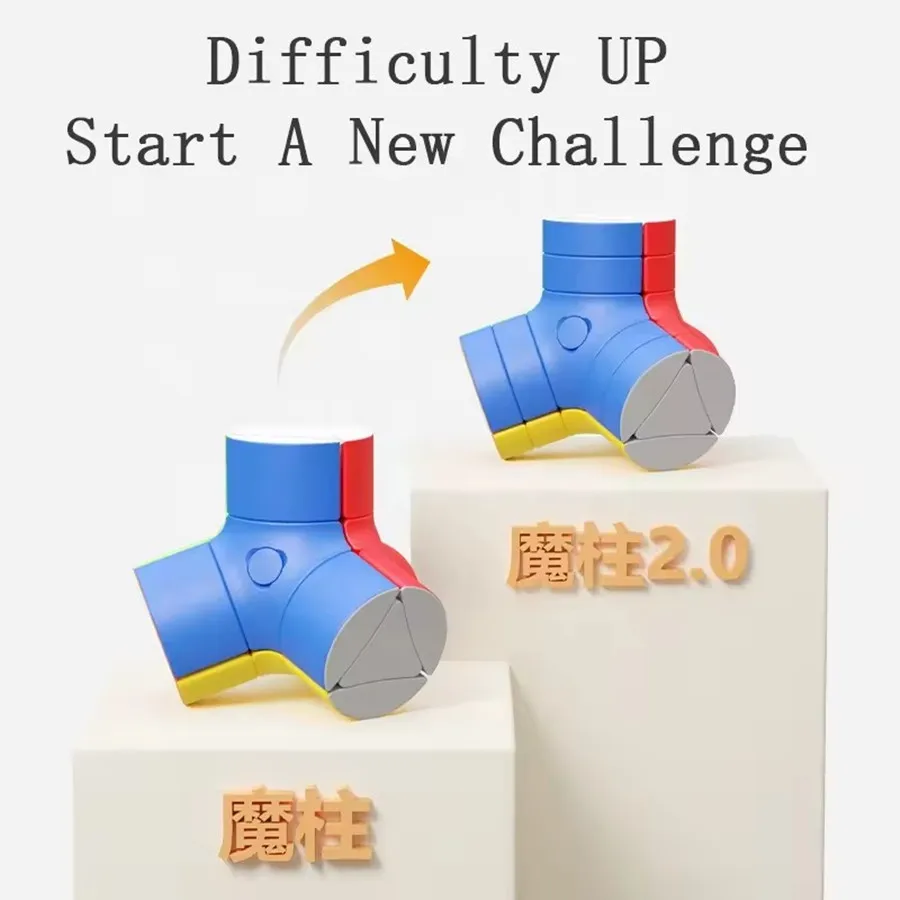 ShengShou Colonna Magica Cubo 2.0 Cubo Magico Giocattolo Educativo Regalo Idea Divertimento Cubo Magico Puzzle Giocattolo Per I Bambini Regalo Dei Bambini Giocattolo Regalo