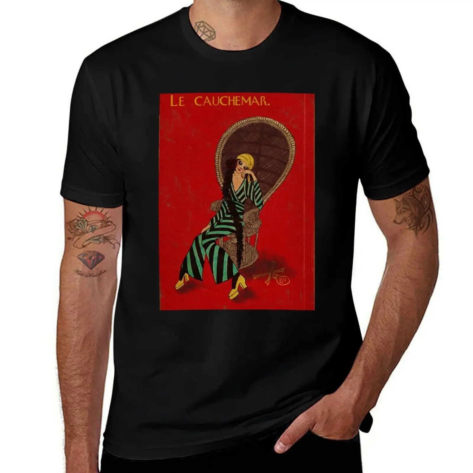 

The 1971 cauchemar: Nightmare Le T-Shirt Stylish Print Short Sleeve Tee