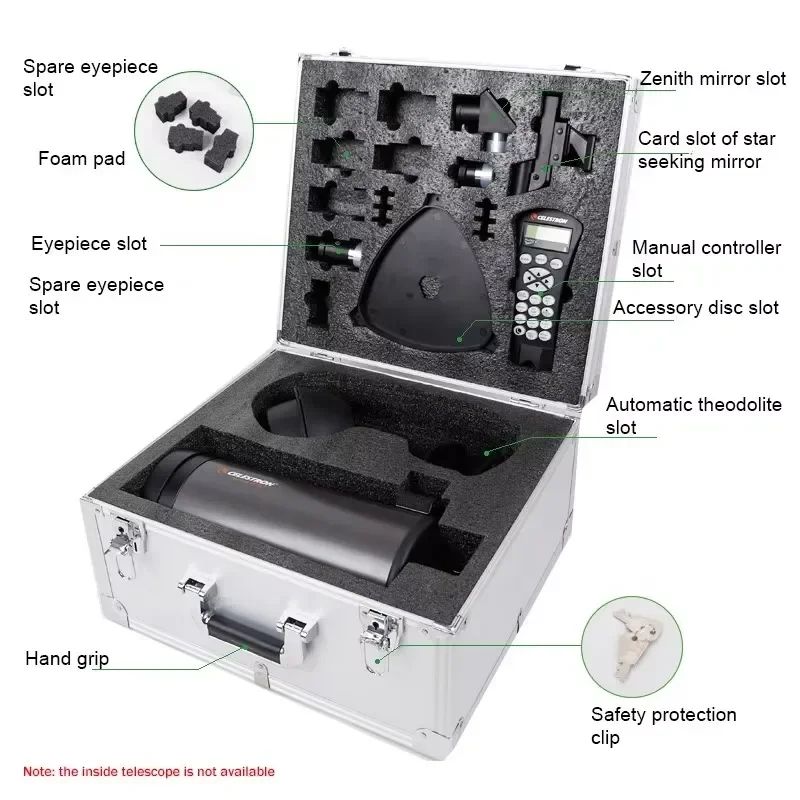 Brand For Angeleyes 127SLTF Special Astronomical Telescope Aluminum Case Shockproof