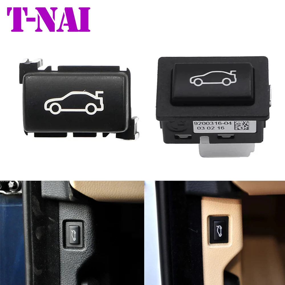 Tailgate Trunk Lock Button Rear Release Switch For BMW 1 2 3 4 5 6 7 X1 X3 Z4 E81 E82 F22 F23 E90 F30 F32 E60 F10 F11 F01 E84