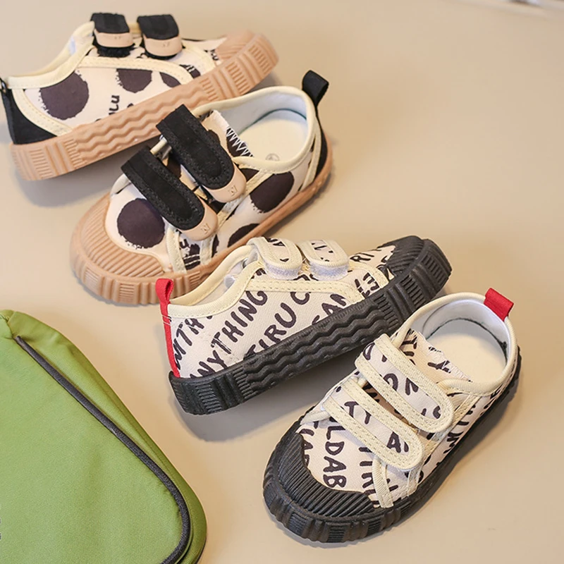 Kinderen Canvas Schoenen voor Kinderen Sneakers Ademend Nieuwe Lente Herfst Mode Peuter Meisje Schoenen Kinderen Jongens Casual Schoenen