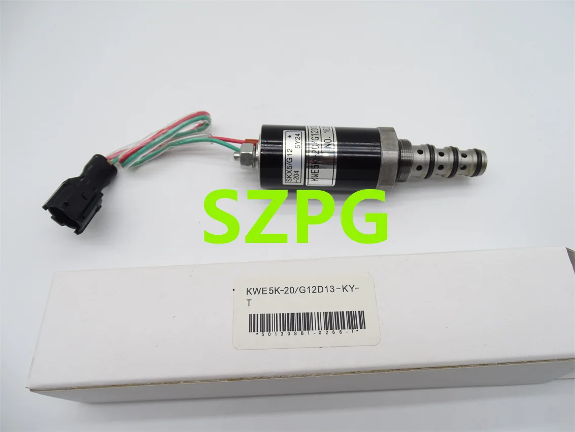 

KWE5K-20 G12D13-KY-T Solemoid Valve for Kobelco Aftermarket Engine Parts