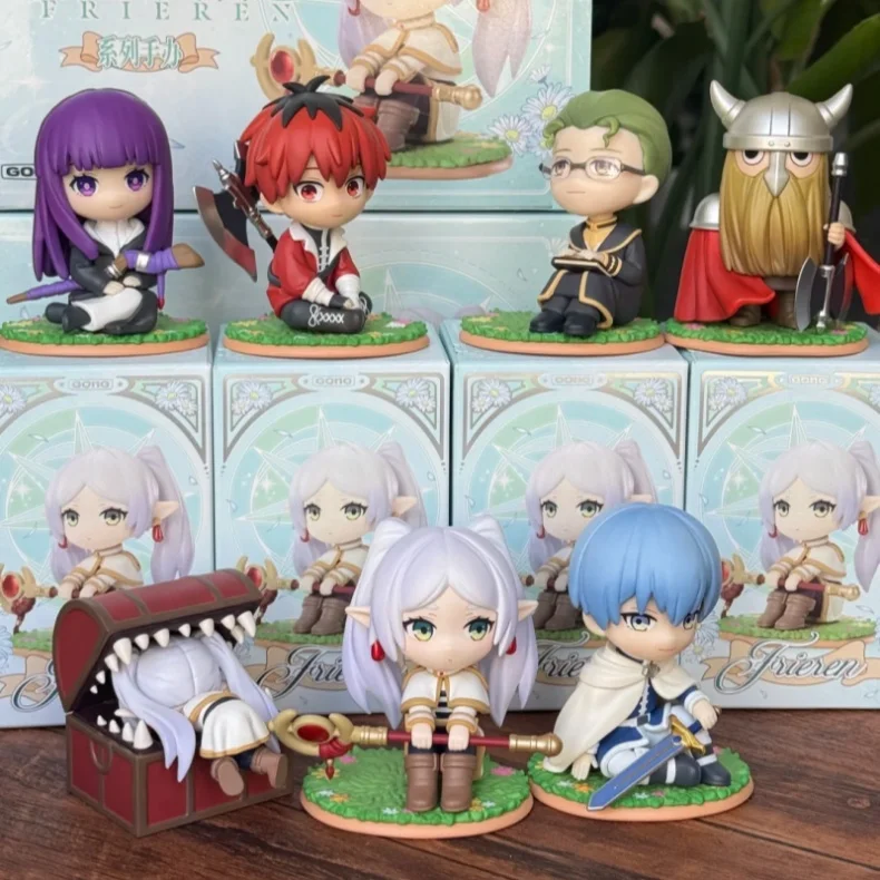 Original POPMART Frieren Beyond Journey‘s End Serie Blind Box Himmel Fern Anime-Figur Kawaii Heim-Schreibtisch-Dekoration Geburtstagsgeschenk – Detail 1