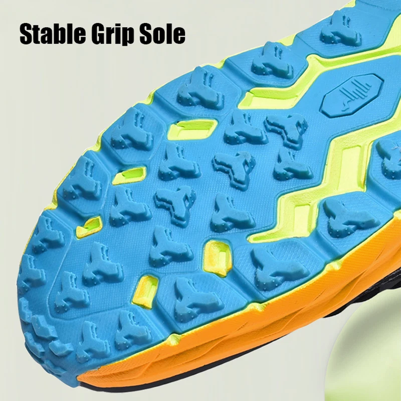 Men's Marathon Shoes Running Shoes Breathable High elasticity Cushioning Male Lightweight Sports Shoes Fitness Training image 4