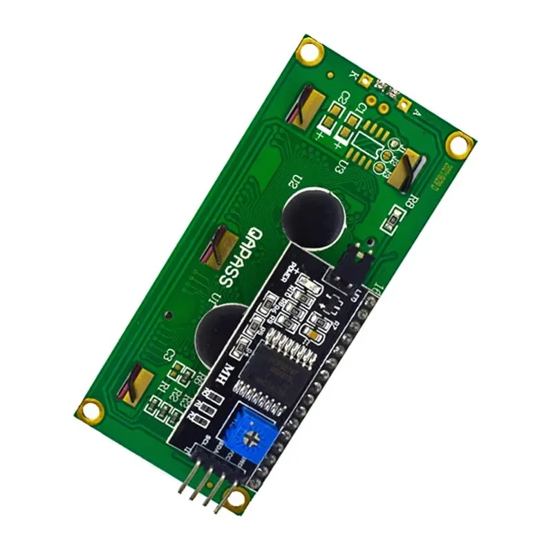 LCD1602 1602 LCD Module Blue / Yellow Green Screen 16x2 Character LCD Display PCF8574T PCF8574 IIC I2C Interface 5V for Arduino