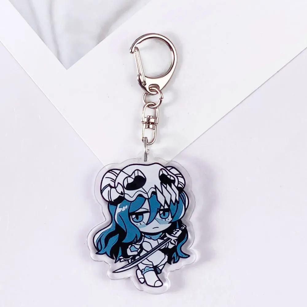 شخصيات أنيمي بليتش لطيف المفاتيح اكسسوارات الاكريليك حقيبة سحر الكلاسيكية على ظهره قلادة الإبداعية حلقة رئيسية هدايا لمحبي