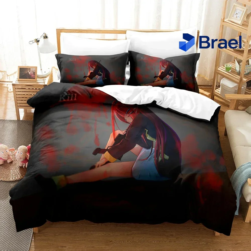Exquisite Anime AOTU Shijie AOTU World Bedding Set,Duvet Cover Bed Set Quilt Cover Pillowcase,King Queen Twin Size Boys Girls Ad