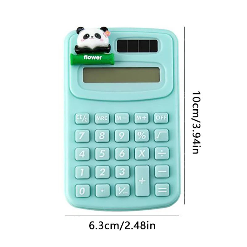 Cute Panda Mini Calculator, Small, Portable, Student Office, Small Computer, High-looking Calculator