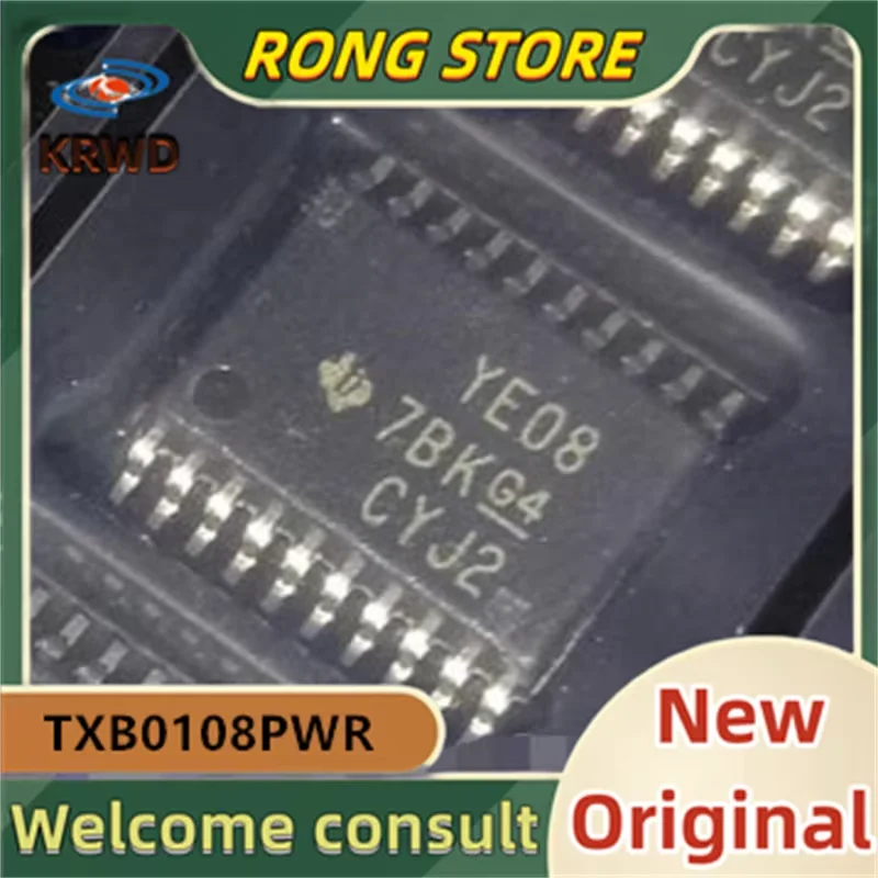 (30PCS) YE08 YEOB TXB0108PWR  TXB0108 TSSOP20 New and Original Chip IC