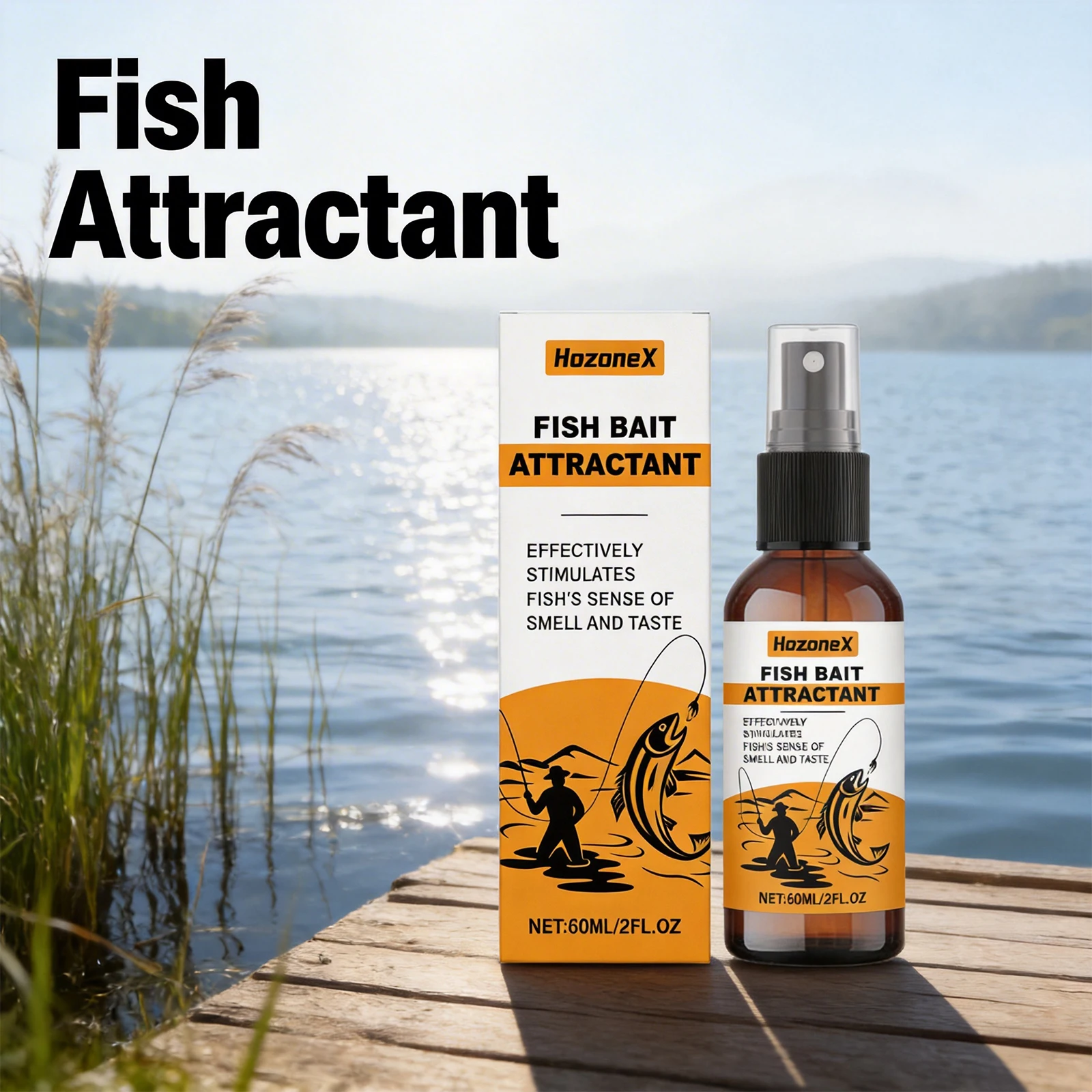 

Fish Attractant Sweet Bait Additive Portable Fishing Scent Enhancer Grass Carp Wild Fishing Reservoir Aquatic Smell Stimulant